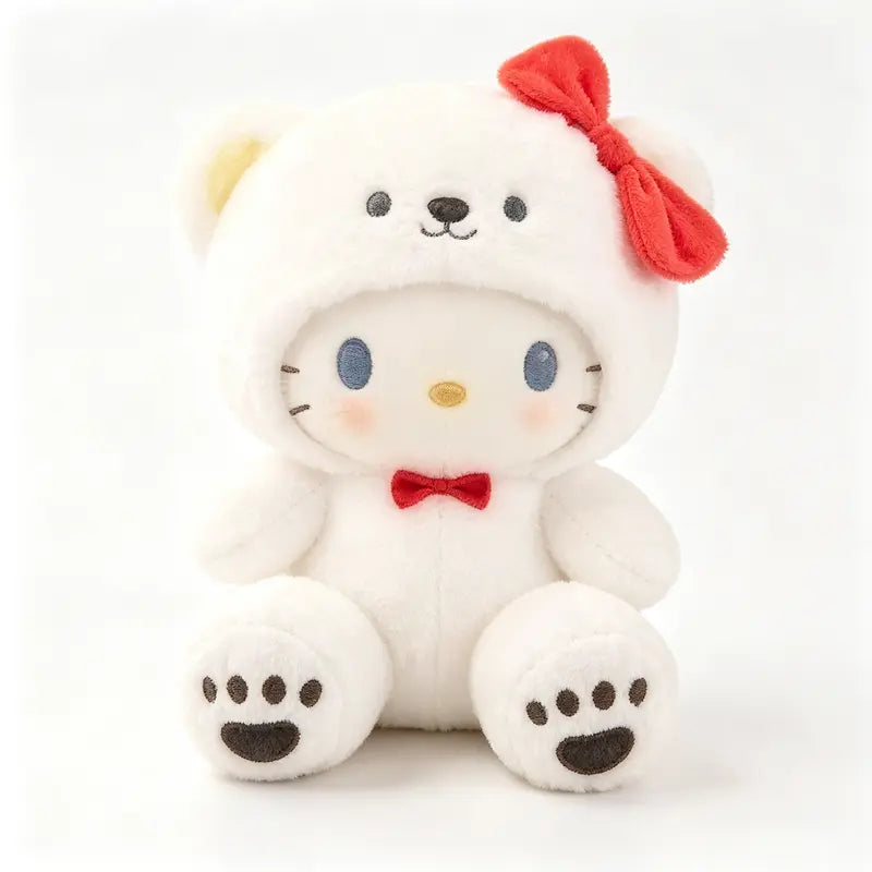 Sanrio Cinnamonroll Plush Toy, 8.6 Inch Soft Stuffed Animal Doll, Cute Kawaii Collectible Plush Gift for Kids and Fans