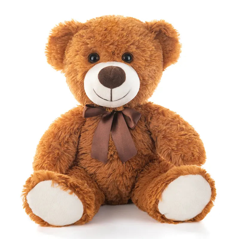 Maogolan 14" Brown Teddy Bear Stuffed Animal, Cuddly Soft Stuffed Animal Bear Plush Toy for Kids Boys Girls on Birthday, Christmas, Valentine'S Day