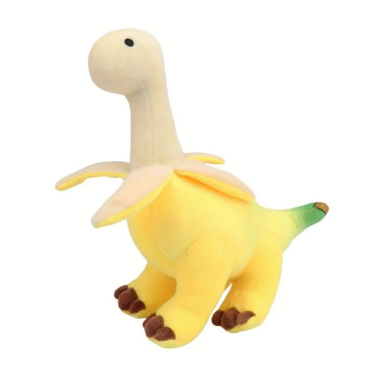 Peeled Banana Dinosaur Plush Toy, Soft Fruit Dino Stuffed Animal Doll, Cuddly Stuffed Animals, Cute Dinosaur Plushie, Ideal Gift for Kids, Stuffed Animal Gifts