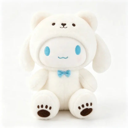 Sanrio Cinnamonroll Plush Toy, 8.6 Inch Soft Stuffed Animal Doll, Cute Kawaii Collectible Plush Gift for Kids and Fans