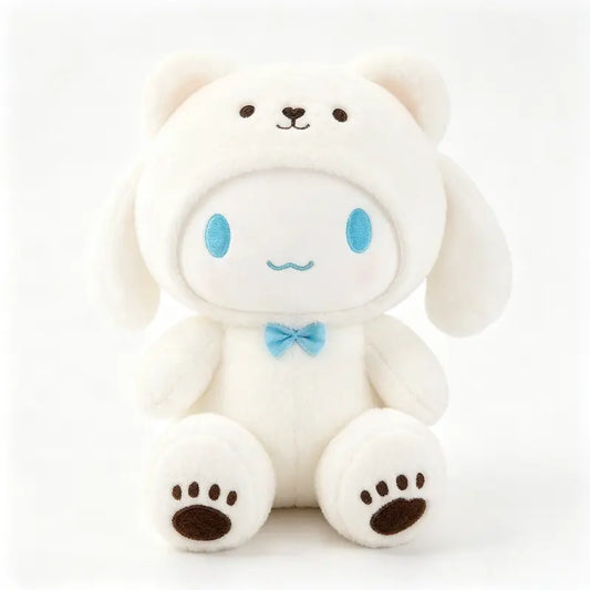 Sanrio Cinnamonroll Plush Toy, 8.6 Inch Soft Stuffed Animal Doll, Cute Kawaii Collectible Plush Gift for Kids and Fans