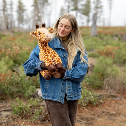 Jumbo Giraffe Snugglepal | 16" Tall, 4.5Lbs, Ultra Soft | Weighted Giraffe Stuffed Animal | Giraffe Plush | Giraffe Weighted Plushie