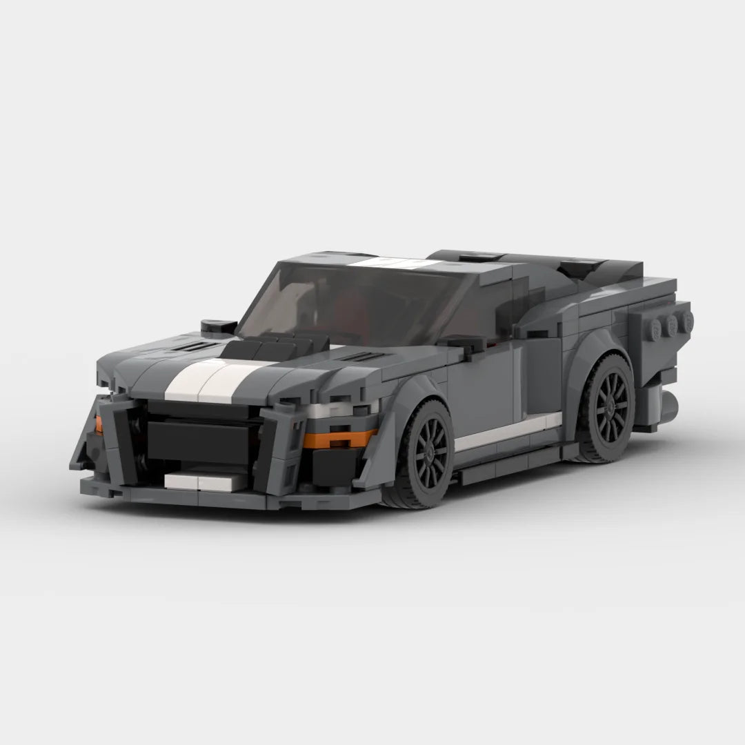 MOC Shelby GT500 476Pcs Racing Racer Building Blocks Brick Creative Garage Toys for Boys Gifts