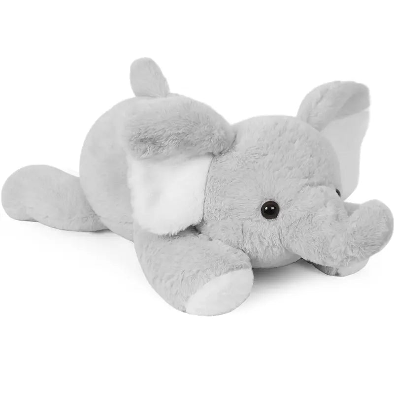 Webingo 26" Weighted Elephant Cuddly Stuffed Animal - 4.2 Lbs Weighted Body, Soft Adorable Stuffed Doll, Kids' Christmas & Birthday Gift, Cuddly Stuffed Animals