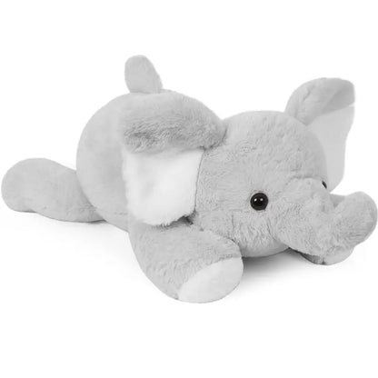 Webingo 26" Weighted Elephant Cuddly Stuffed Animal - 4.2 Lbs Weighted Body, Soft Adorable Stuffed Doll, Kids' Christmas & Birthday Gift, Cuddly Stuffed Animals