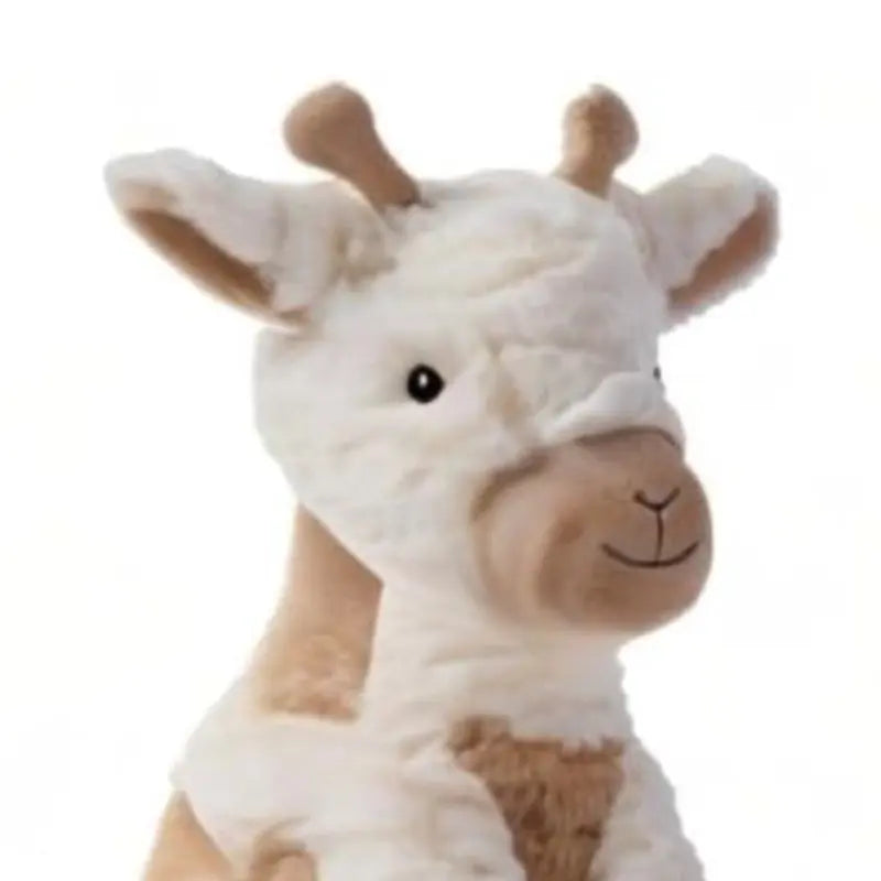 Lofty the Giraffe Stuffed Plushy - Soft White and Brown Animal