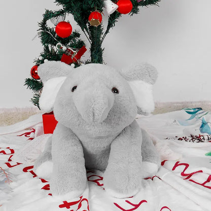 Webingo 26" Weighted Elephant Cuddly Stuffed Animal - 4.2 Lbs Weighted Body, Soft Adorable Stuffed Doll, Kids' Christmas & Birthday Gift, Cuddly Stuffed Animals