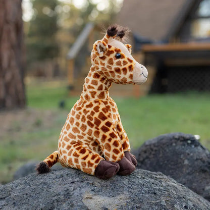 Jumbo Giraffe Snugglepal | 16" Tall, 4.5Lbs, Ultra Soft | Weighted Giraffe Stuffed Animal | Giraffe Plush | Giraffe Weighted Plushie