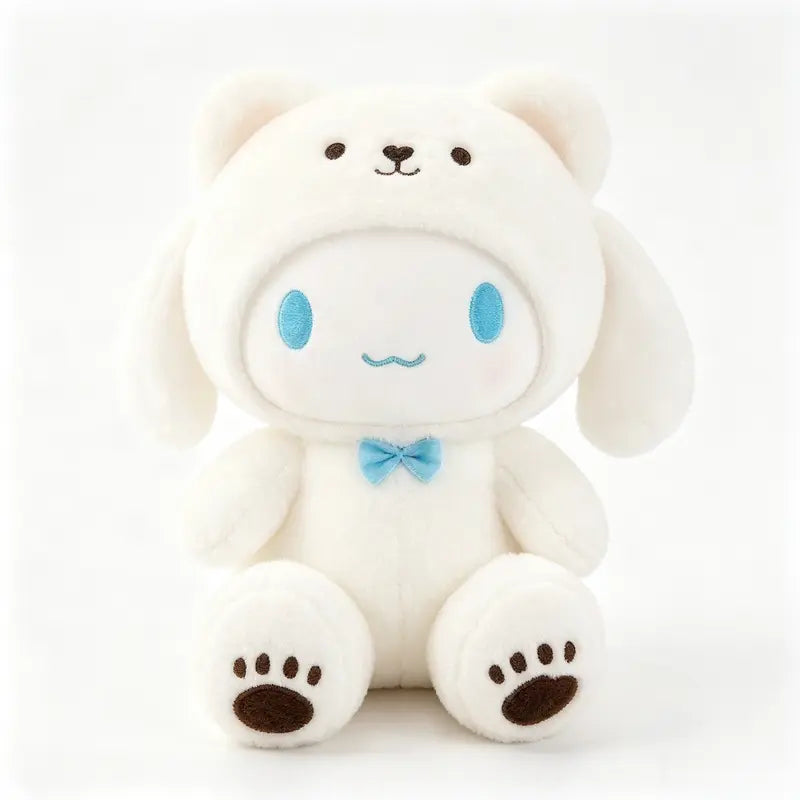 Sanrio Cinnamonroll Plush Toy, 8.6 Inch Soft Stuffed Animal Doll, Cute Kawaii Collectible Plush Gift for Kids and Fans