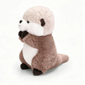 9.8 in Cute Sea Otter Stuffed Animal Toy, Soft Fabric Couch Decor with Premium Fillings, Hand-Washable Display Cabinet Accessory, Birthday Gift for Kids