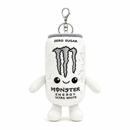 Monster Energy Drink Can Stuffed Toy - 6 in & 8.7 in Soft Plushies, Cute Collectible, Quirky Whimsical Geek Gift Idea for Gamer Desk Decor, Fan Presents